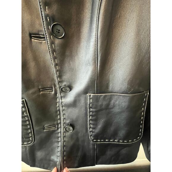 Nine and Company Leather Jacket - Picture 2 of 3